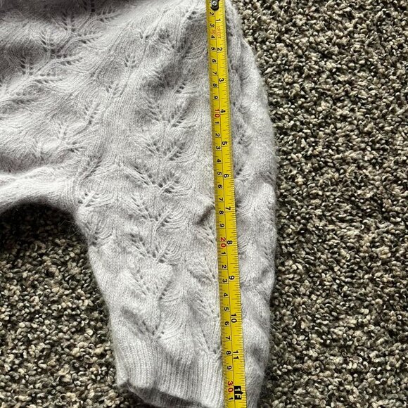 Vintage Westbound Blouse Women Small White Lambswool & Angora Knit Fairy Cottage - Picture 7 of 7